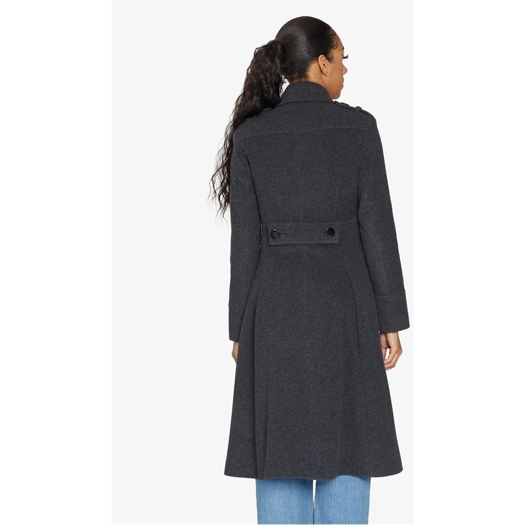 A-Line Double Breasted Coat