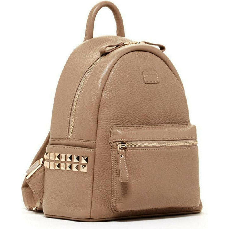 Diana Cement Leather Backpack Purse