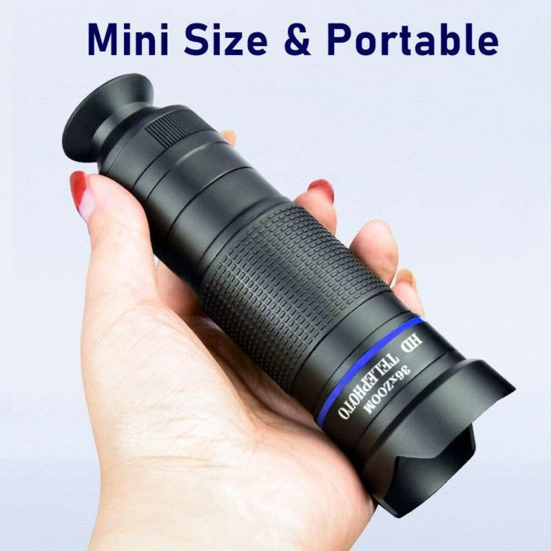 Dragon 36X Mobile Phone Lens Kit with Tripod |  quirkitrendz.