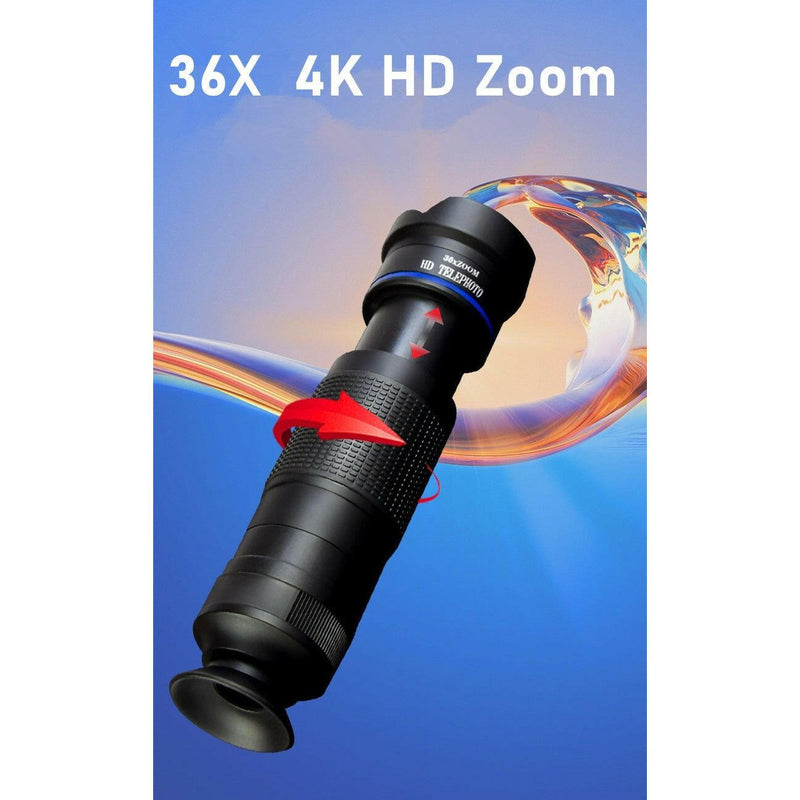 Dragon 36X Mobile Phone Lens Kit with Tripod |  quirkitrendz.