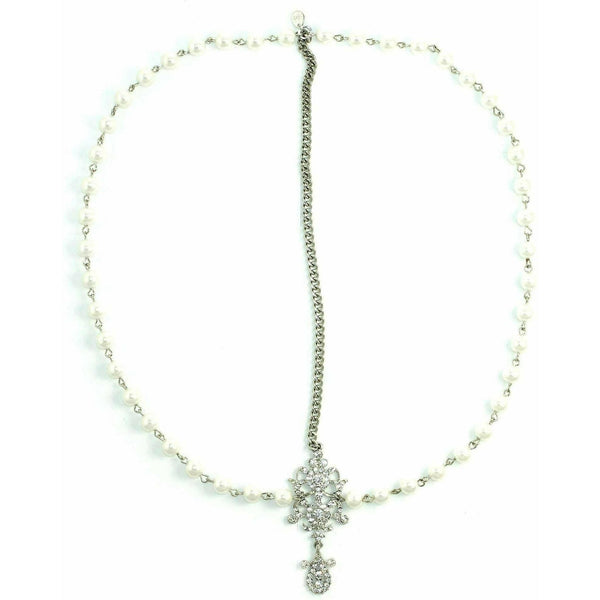 Draping Pearls Chain Headpiece