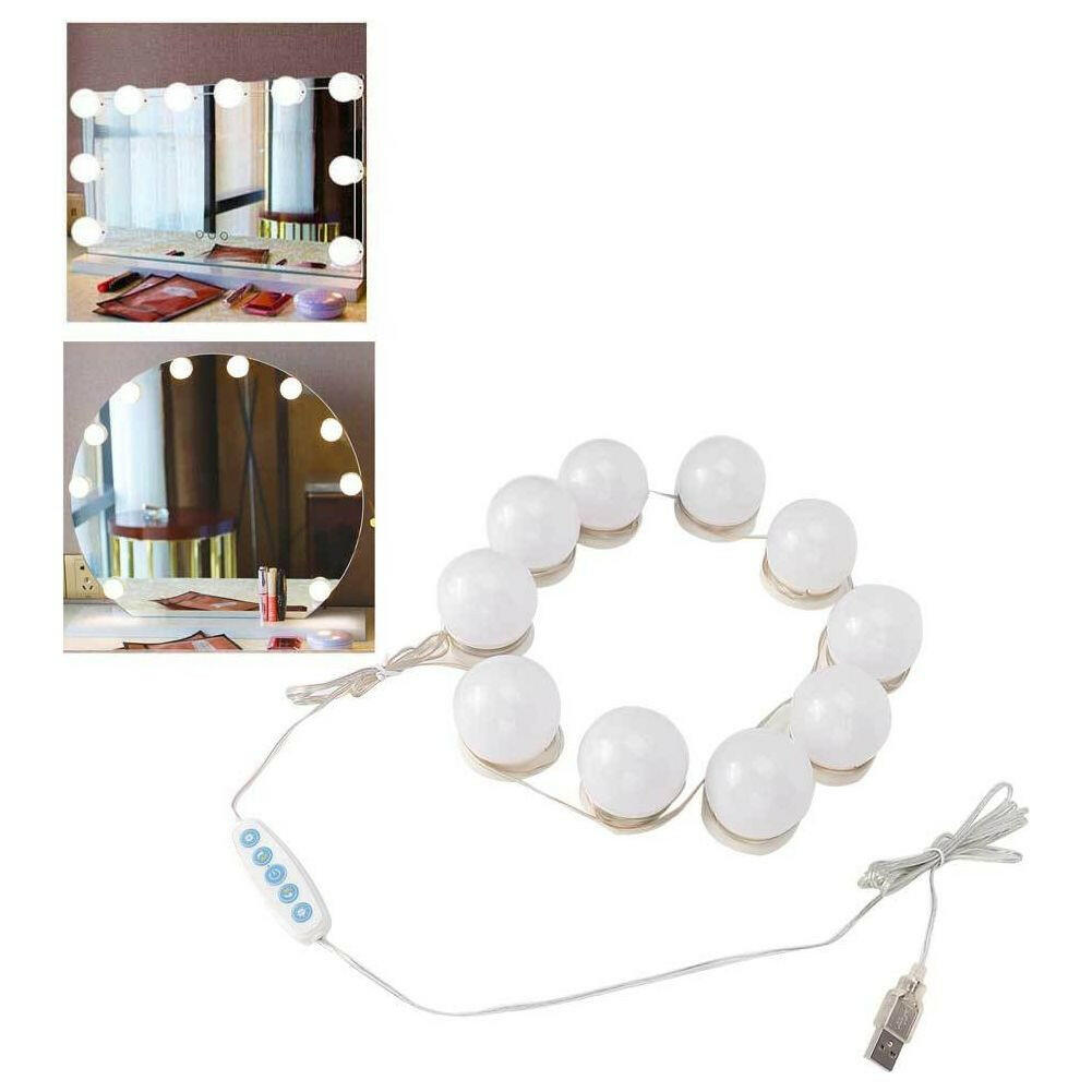 Dressing Table LED Adjustable Brightness Lights.