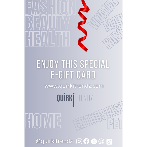 quirkitrendz e-Gift Card.