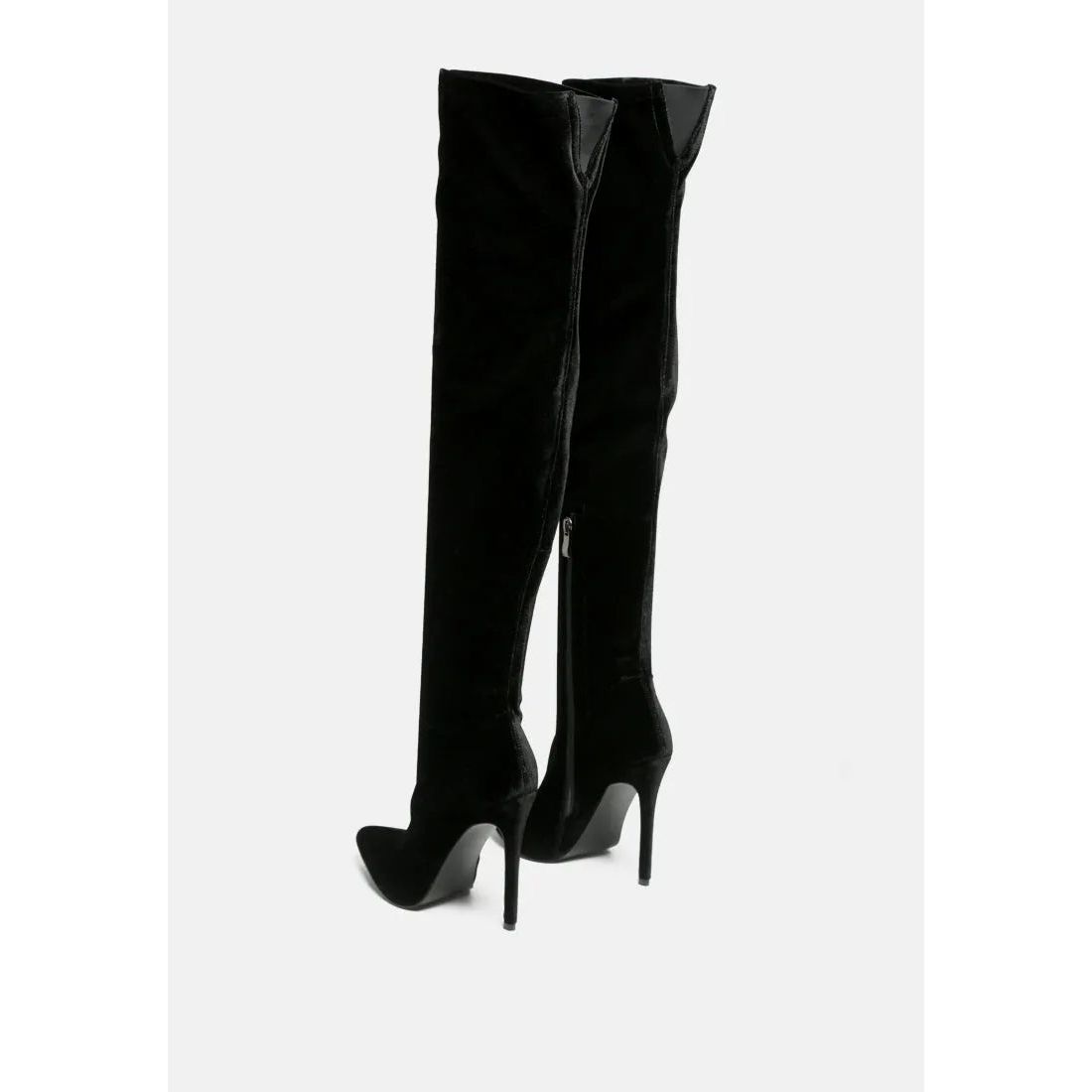 Tilera Stretch Over the Knee Stiletto Boots.