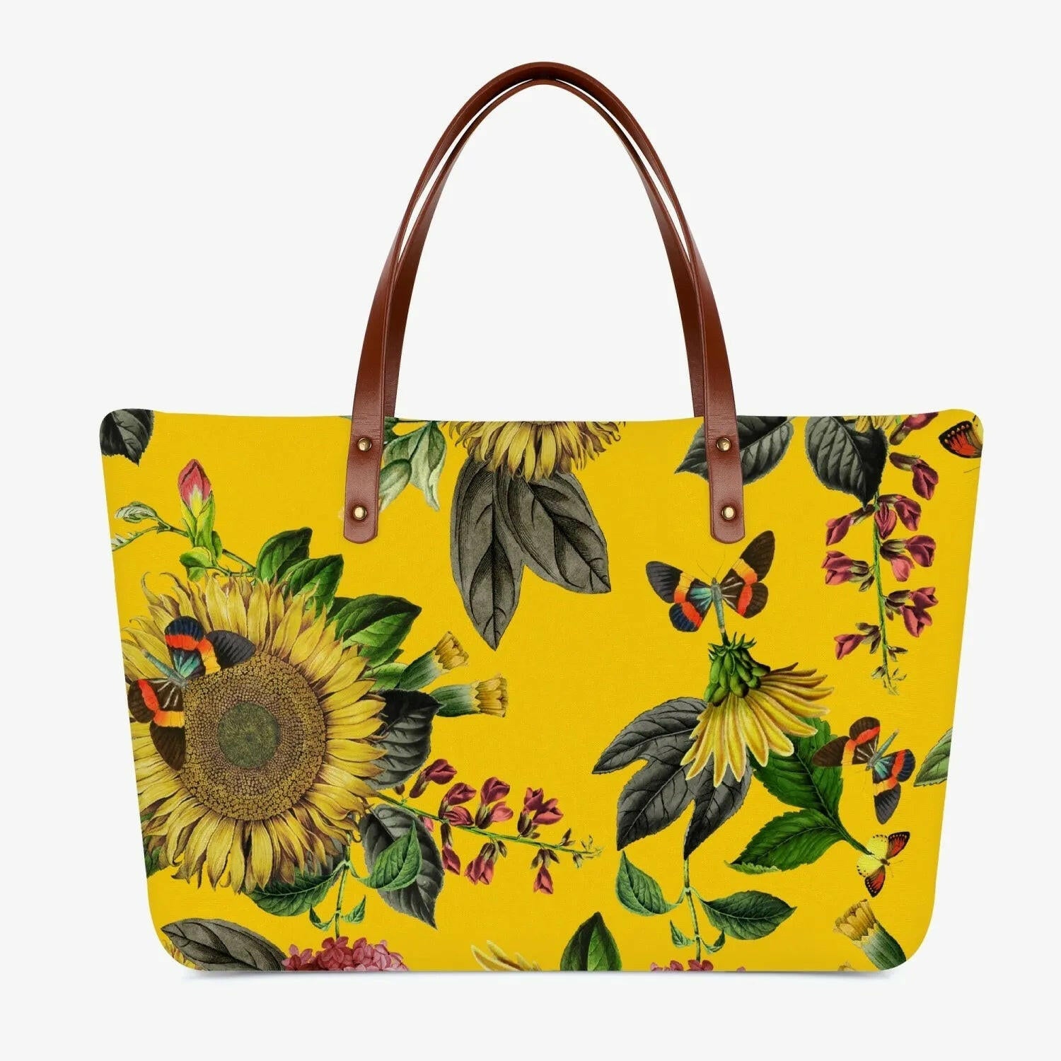 Jacki Easlick Yellow Sunflower Classic Diving Cloth Tote.