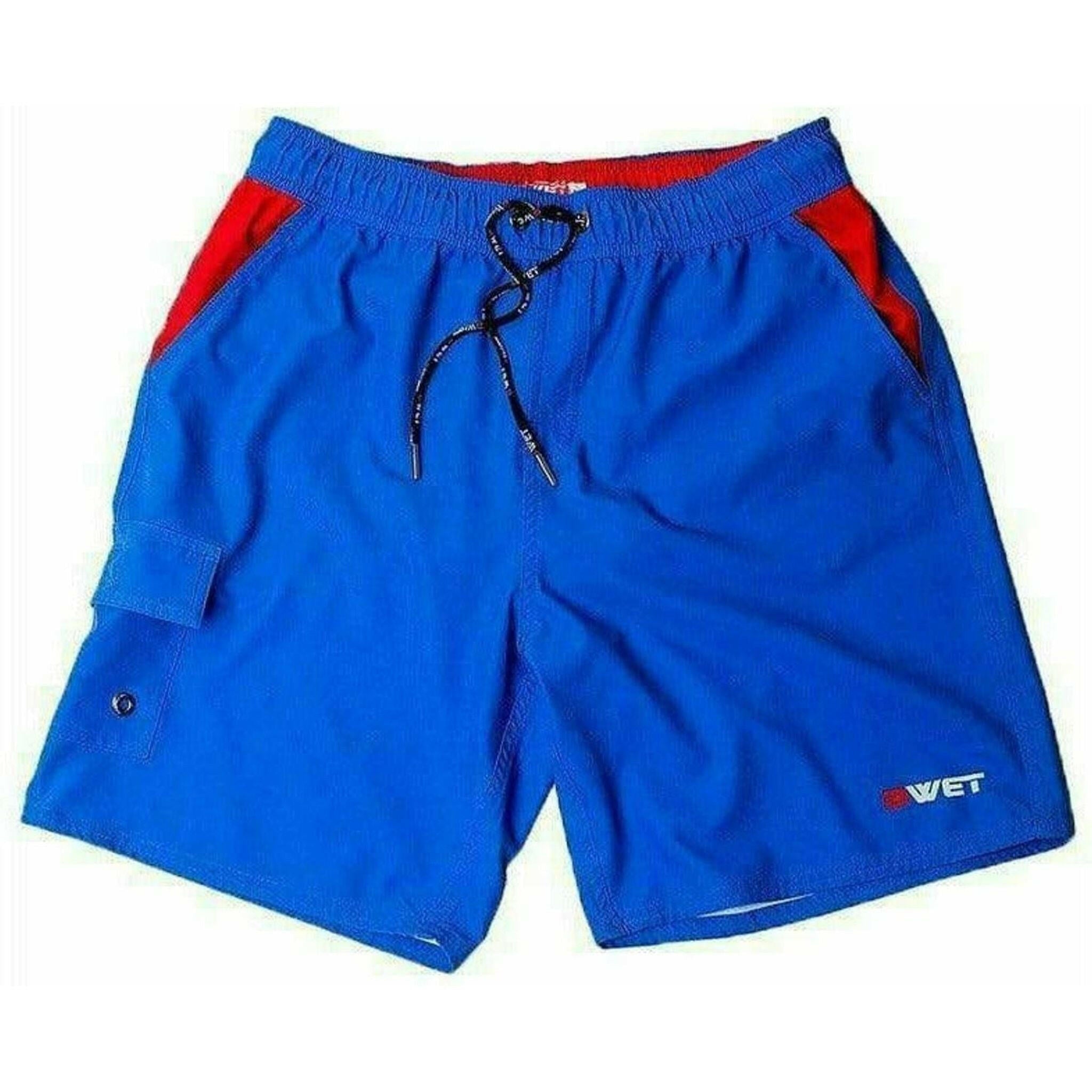 Eco-Friendly Quick Dry UV Blue Beach Shorts "Neptune".