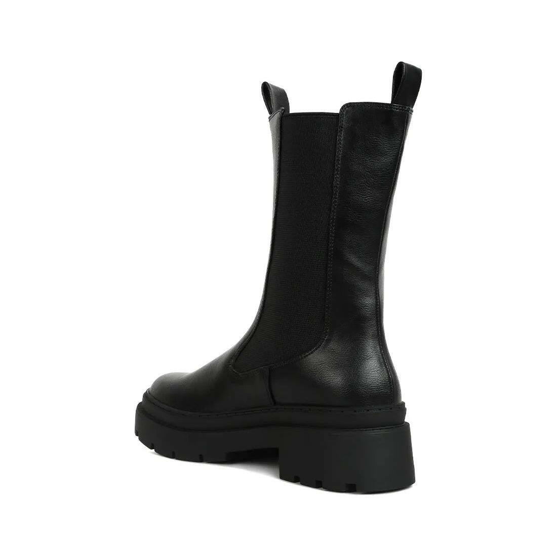 Jolt Elasticated Gussets Lug Sole Boots.