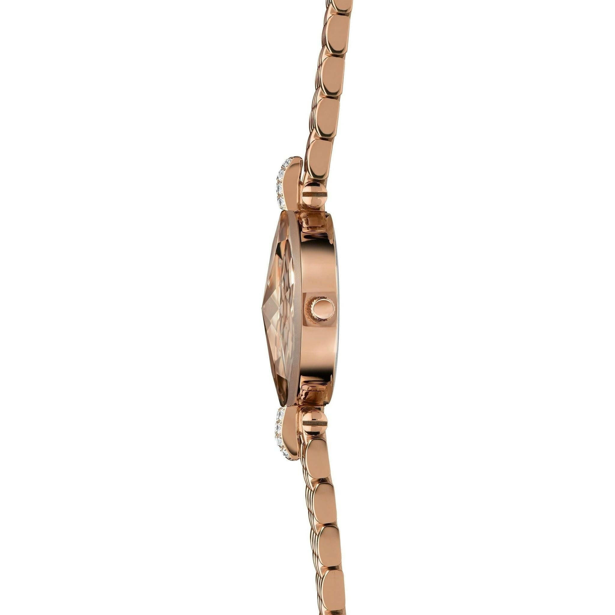 Facet Strass Swiss Ladies Watch Rose.