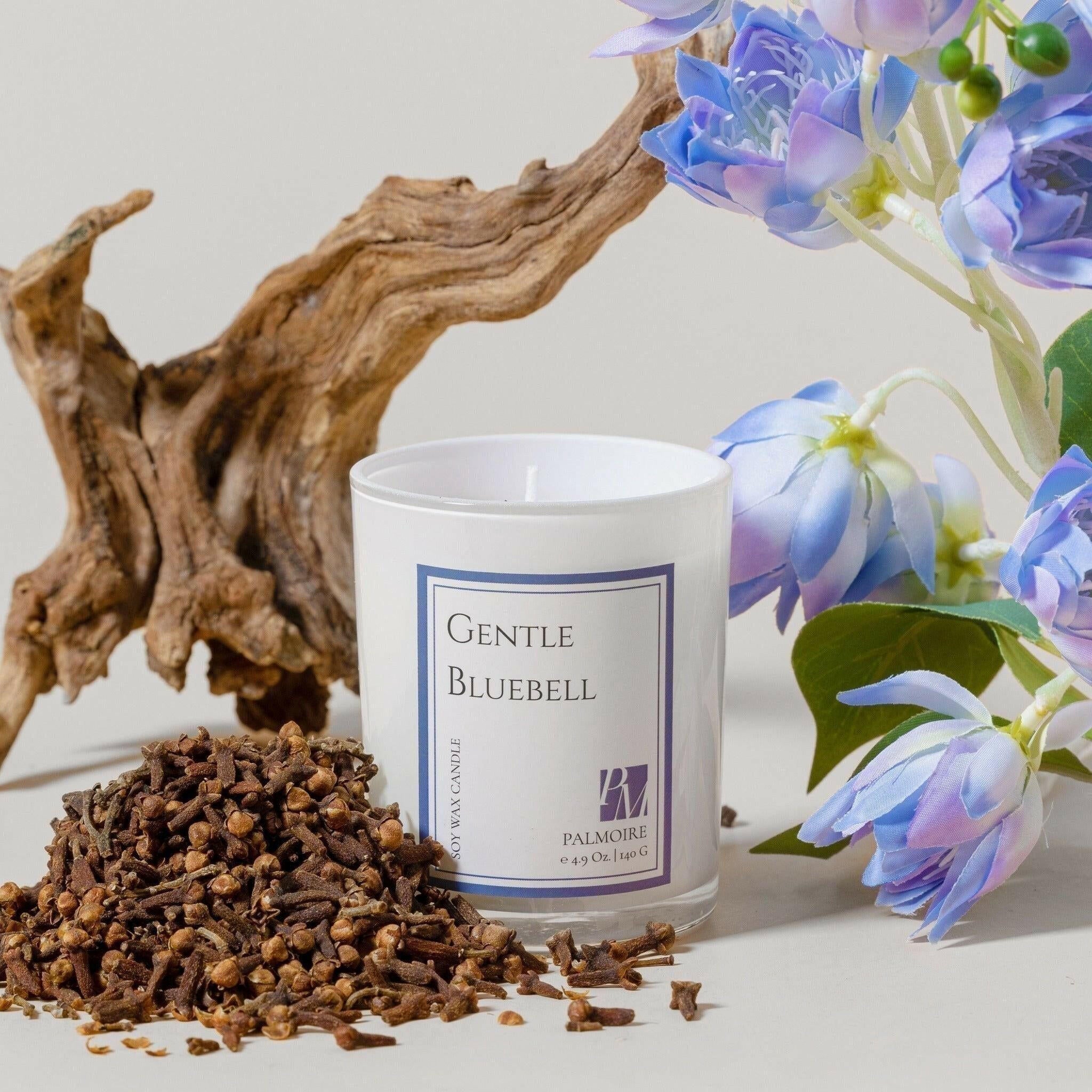 Gentle Bluebell Soy Wax Candle.