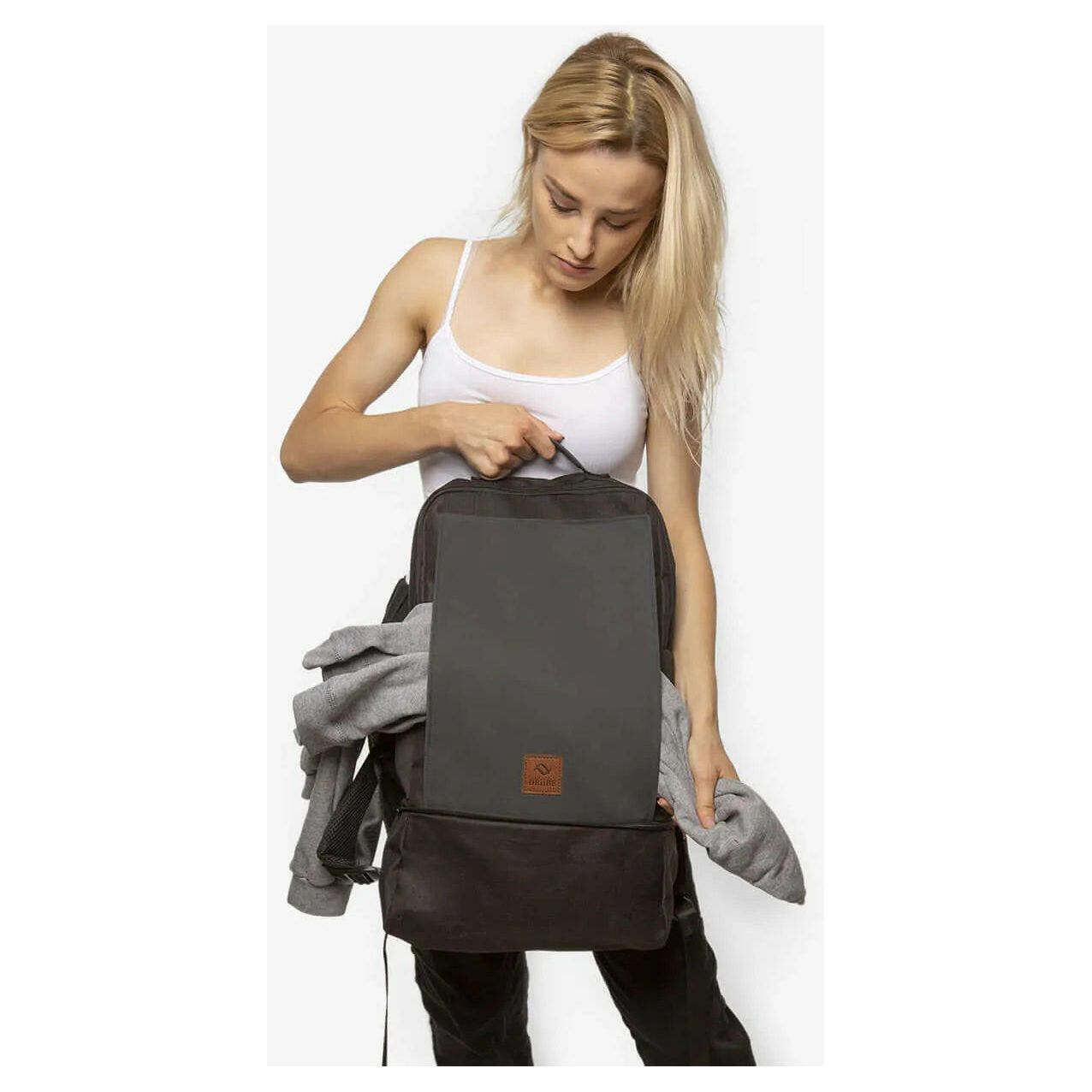 CITYC Laptop 2 in 1 Backpack Wet Road.