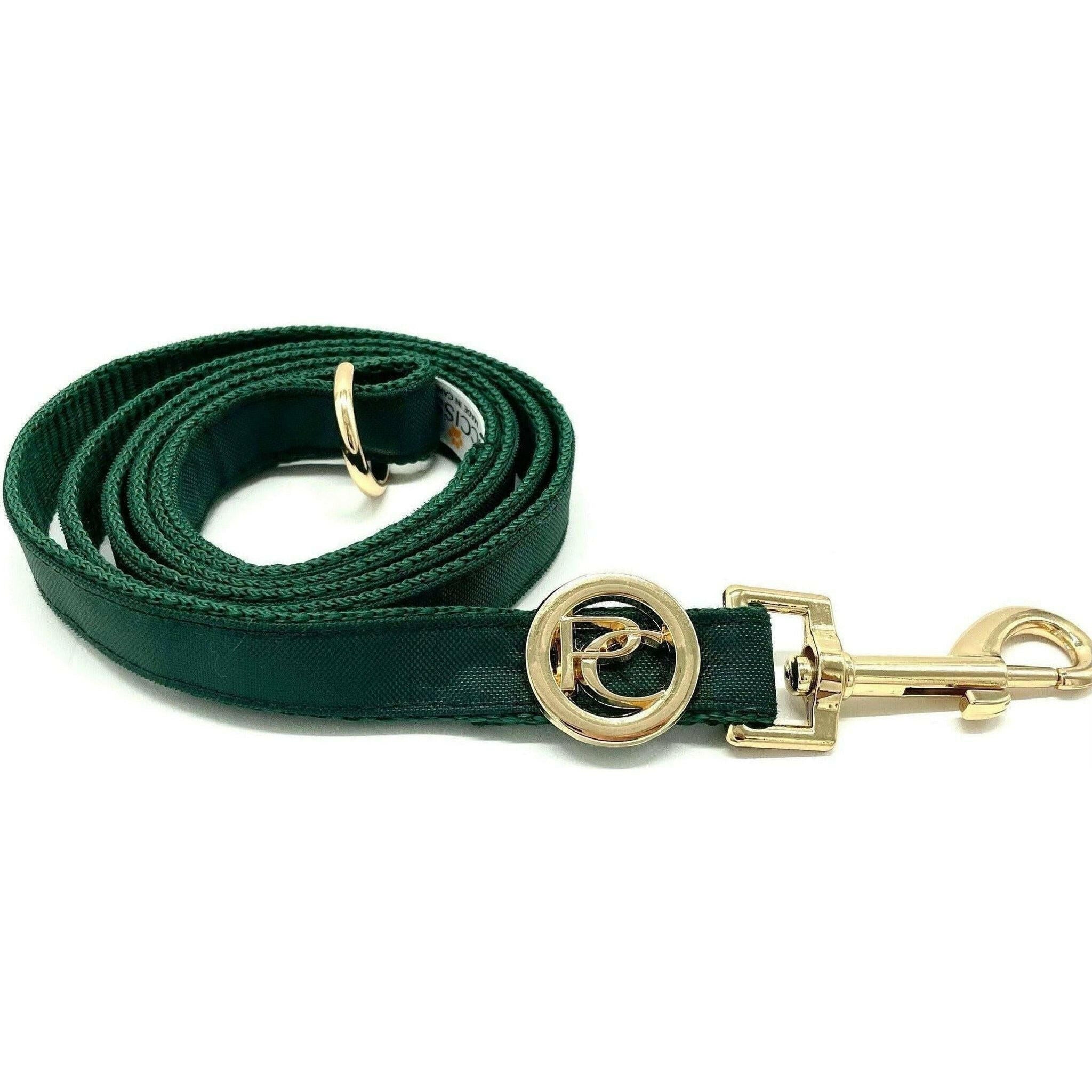 Green Rain Matching Leash.