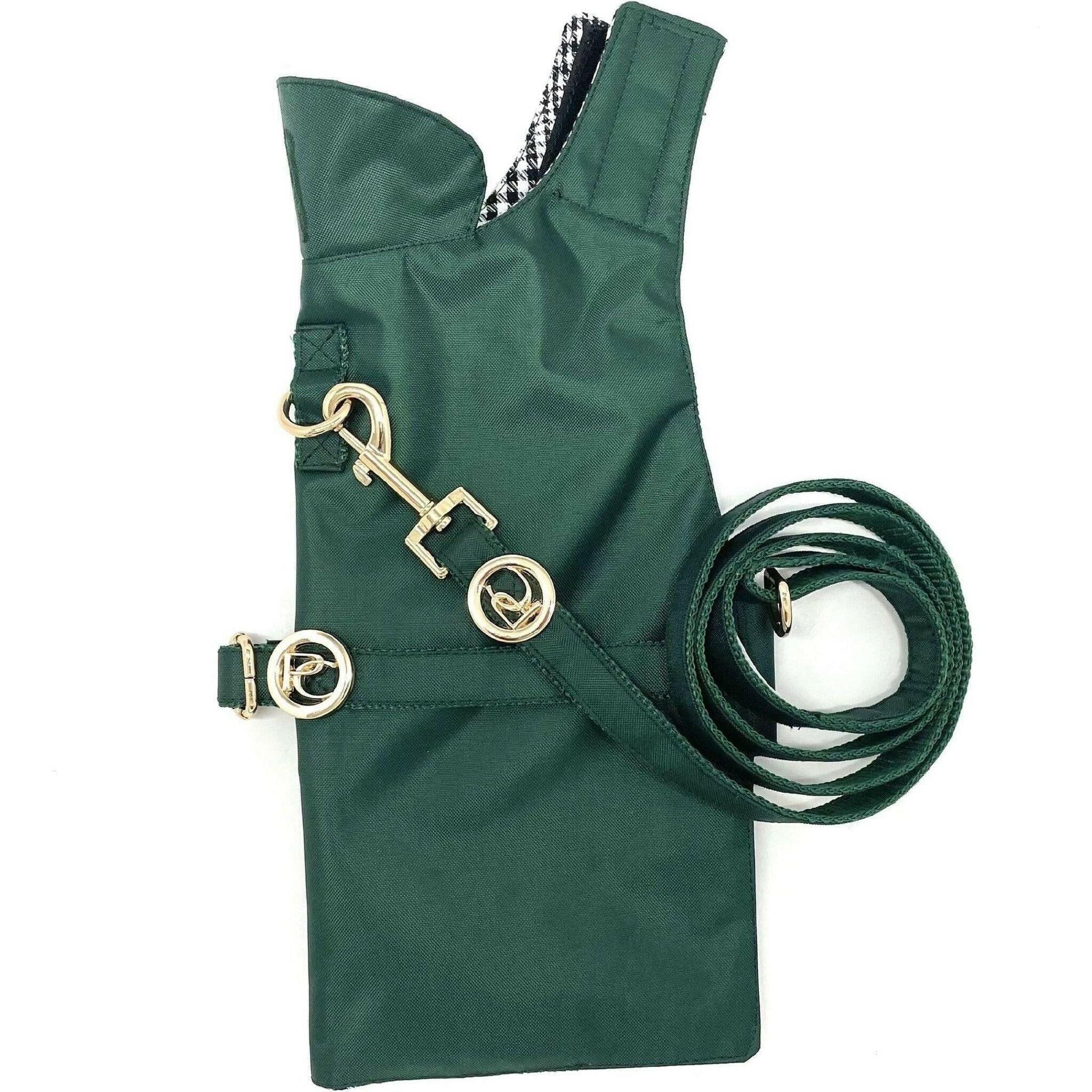 Green Rain Matching Leash.