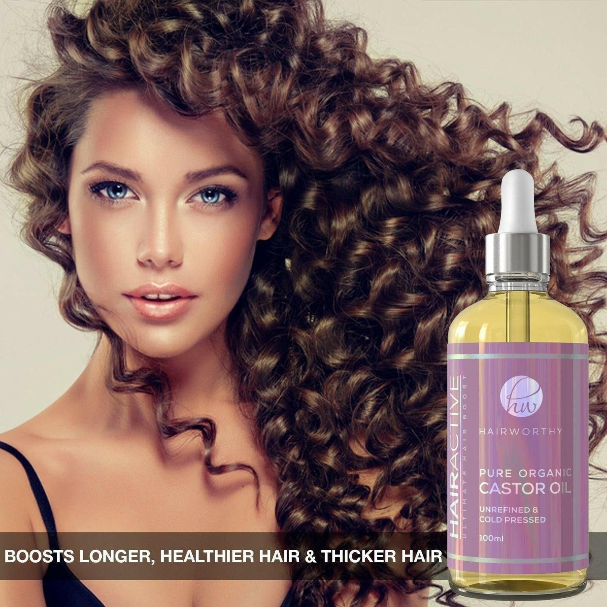 Hairworthy Hairactive Castor oil.