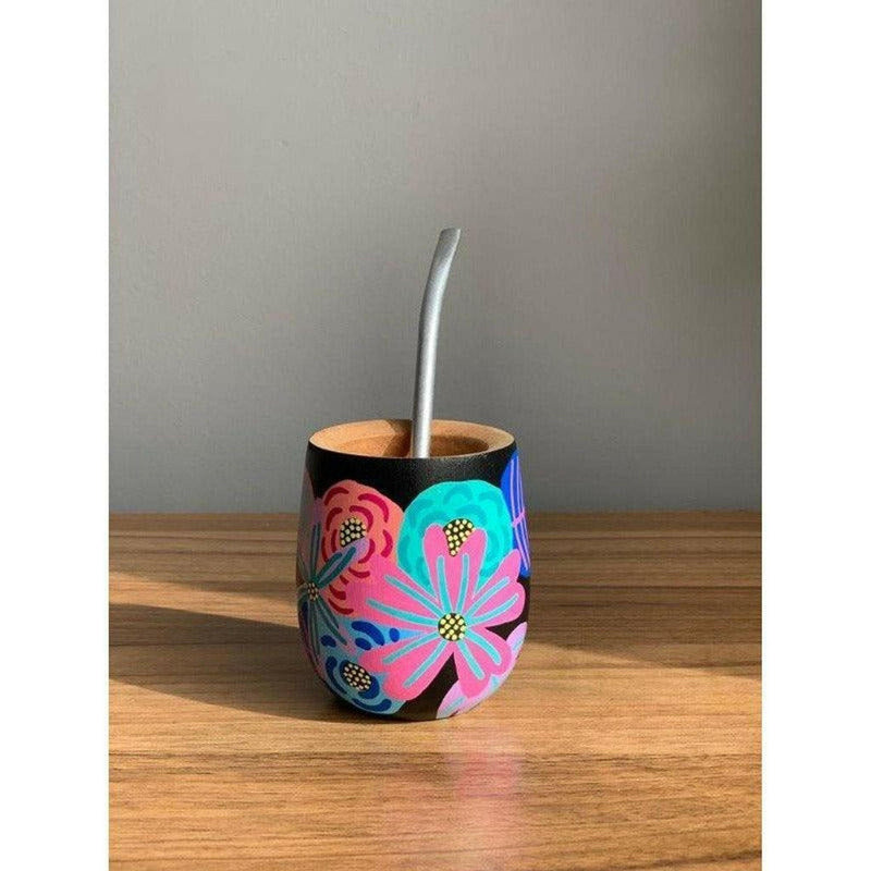 Handmade Solid Wooden Cup - Amazonia Negro