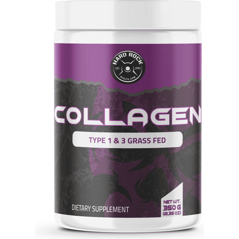 Hard Rock Health Collagen Type 1 & 3 Grass Fed 350g 35 Servings