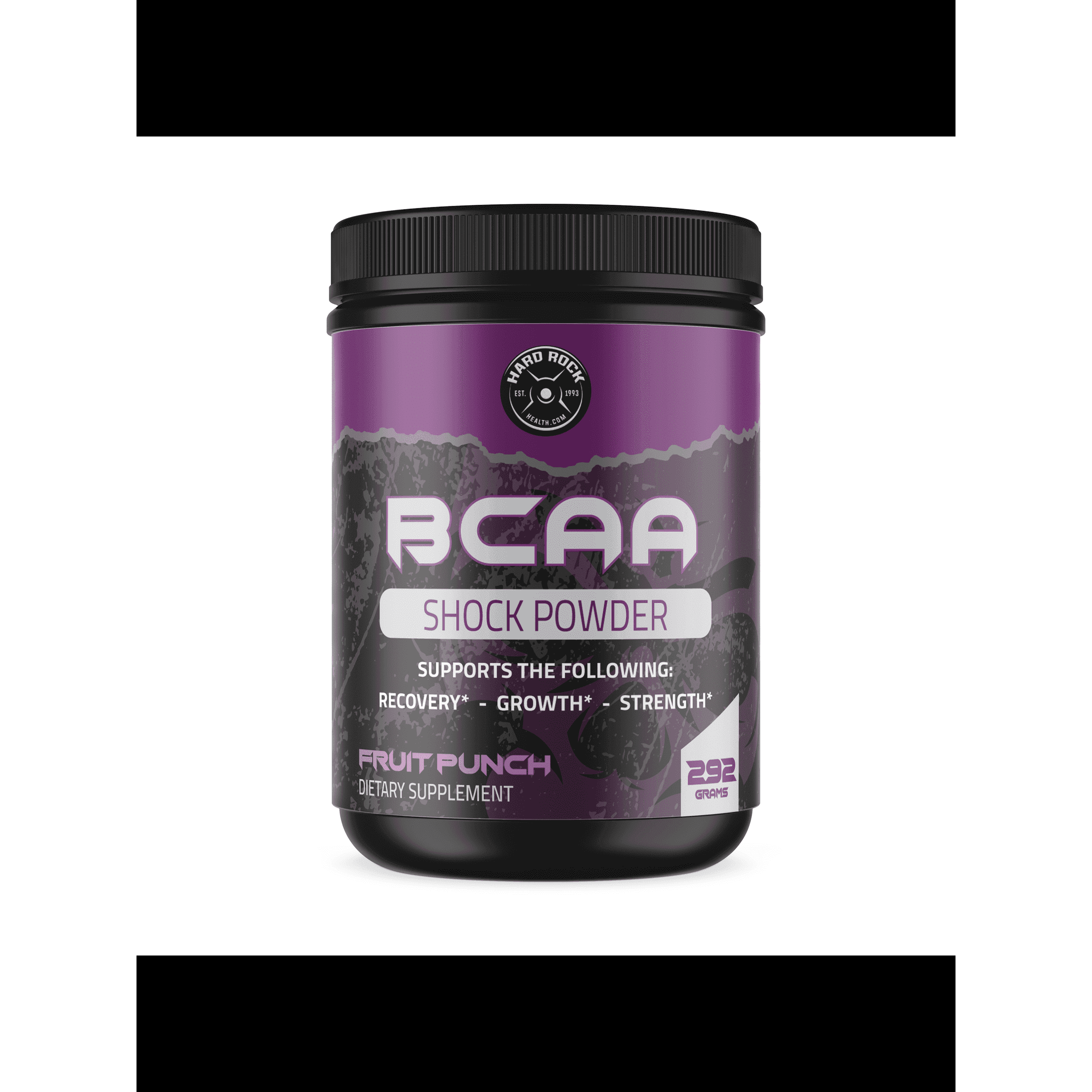 Hard Rock Health® BCAA Shock Powder (Fruit Punch).