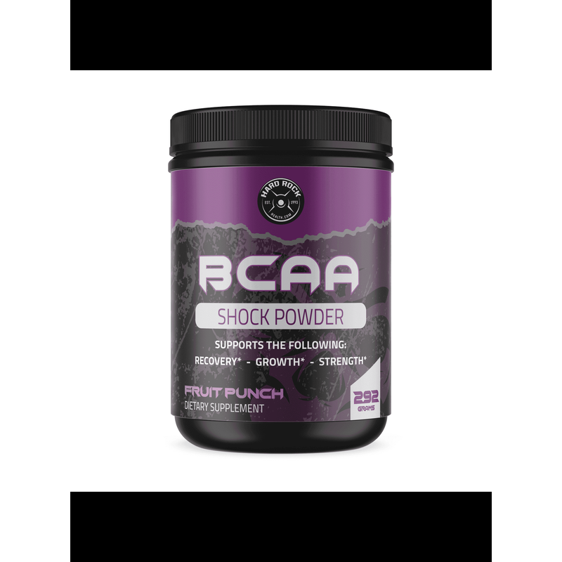 Hard Rock Health® BCAA Shock Powder (Fruit Punch)