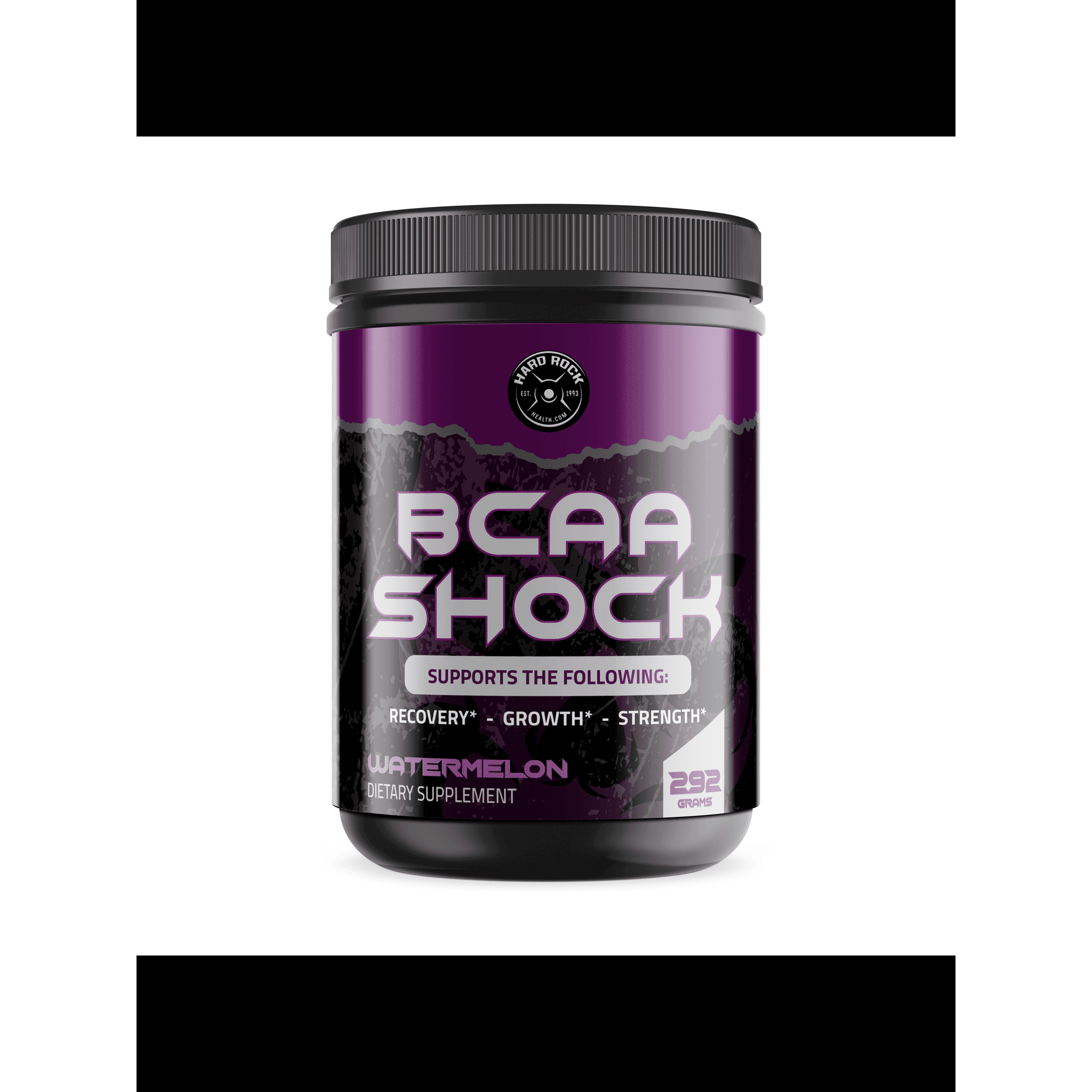 Hard Rock Health® BCAA Shock Powder Watermelon.