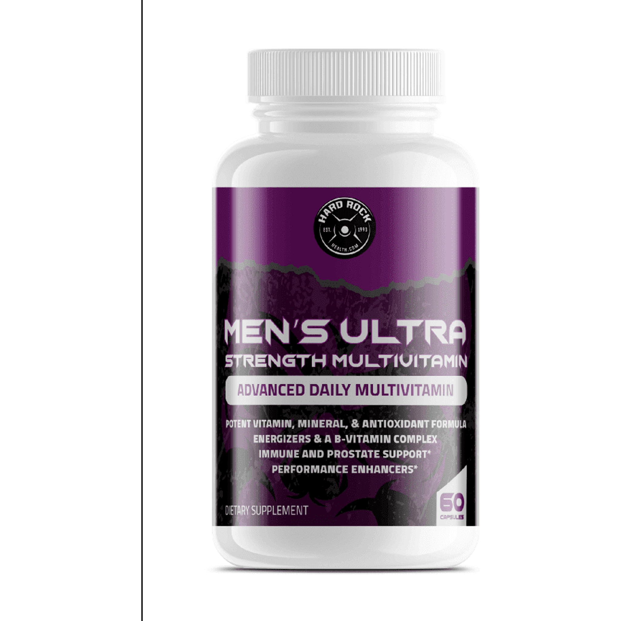 Hard Rock Health® Mens Ultra Vitamin.