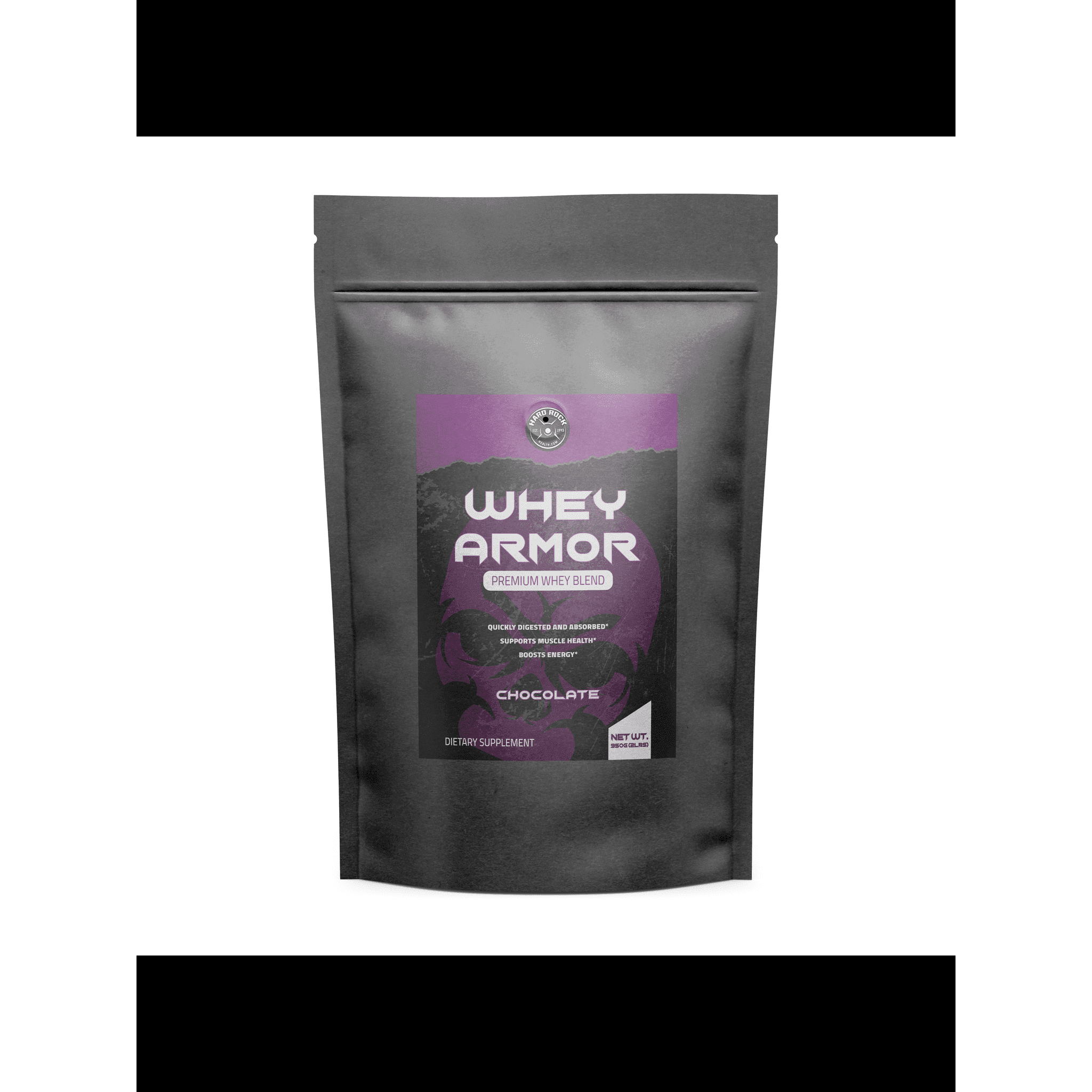 Hard Rock Health® Whey Armour  2LB Chocolate.