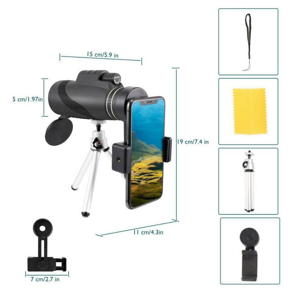 HD Monocular Tripod for Smartphones.