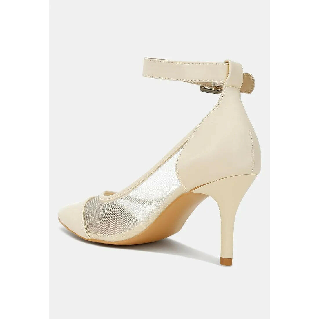 Hearst Pointy Toe Ankle Strap Pumps.