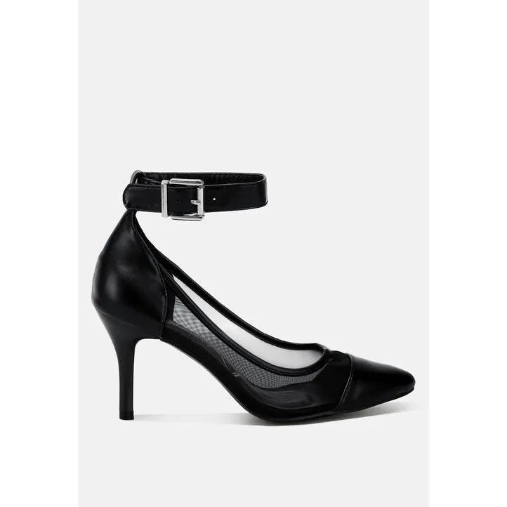 Hearst Pointy Toe Ankle Strap Pumps