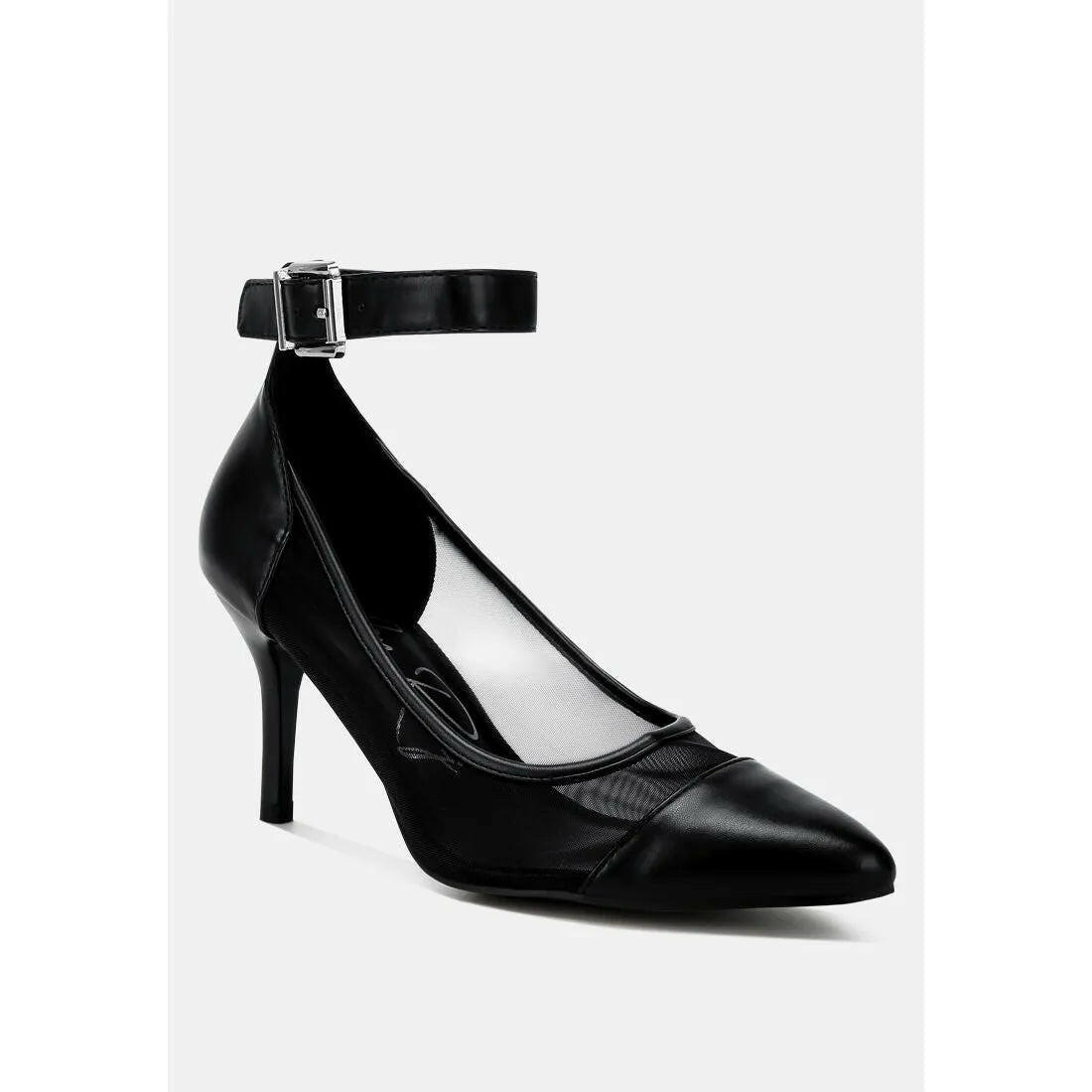 Hearst Pointy Toe Ankle Strap Pumps.