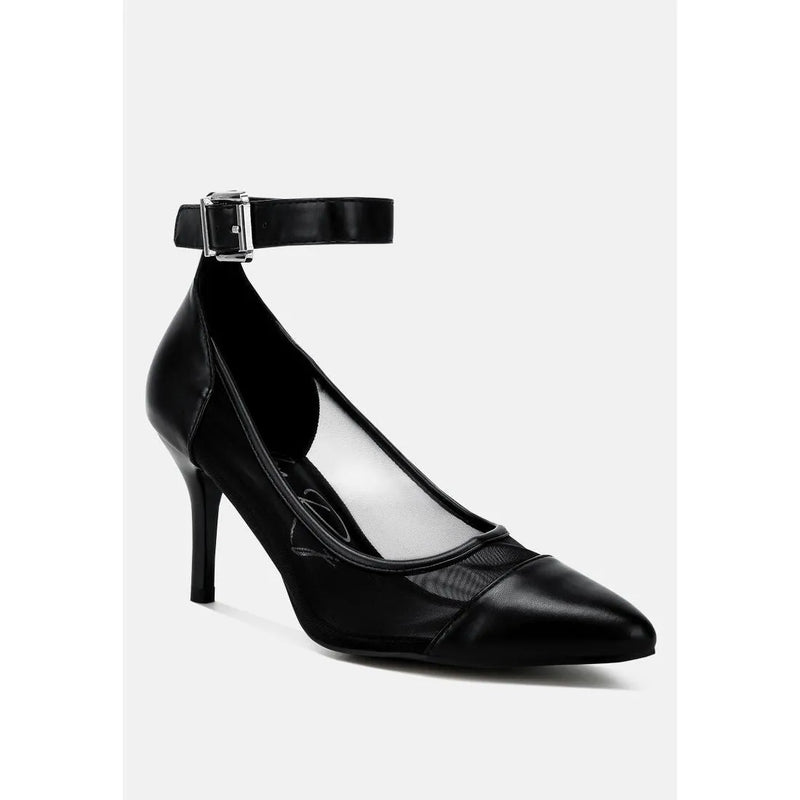 Hearst Pointy Toe Ankle Strap Pumps