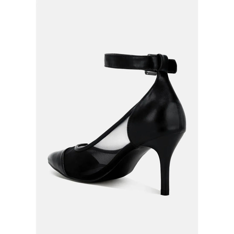 Hearst Pointy Toe Ankle Strap Pumps