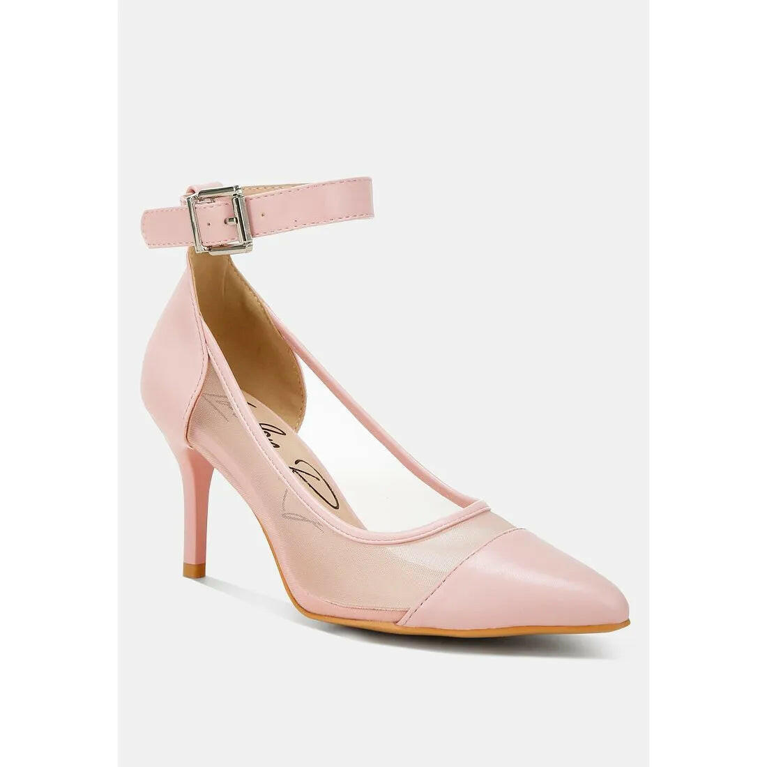 Hearst Pointy Toe Ankle Strap Pumps.