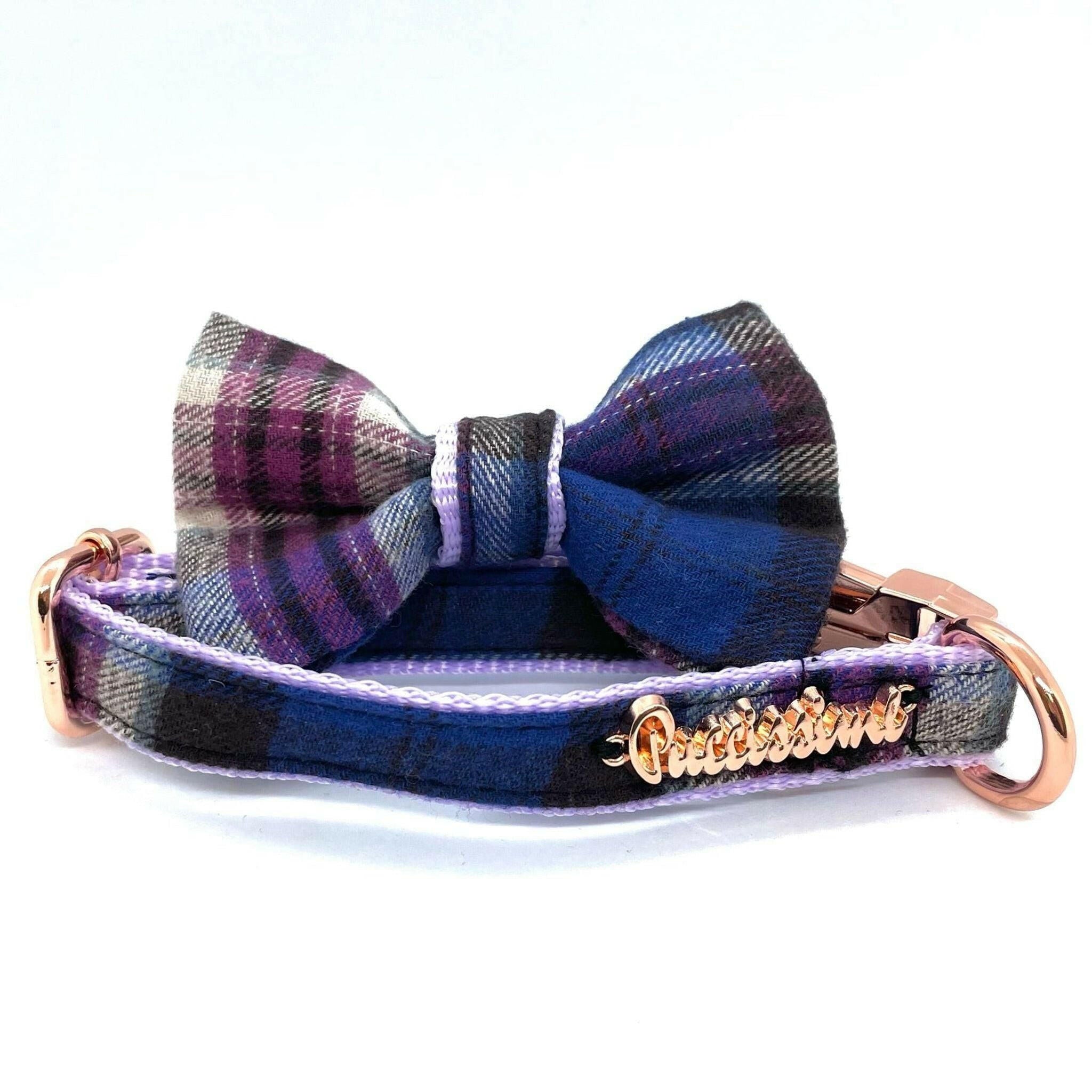 Heather Tartan Collar.