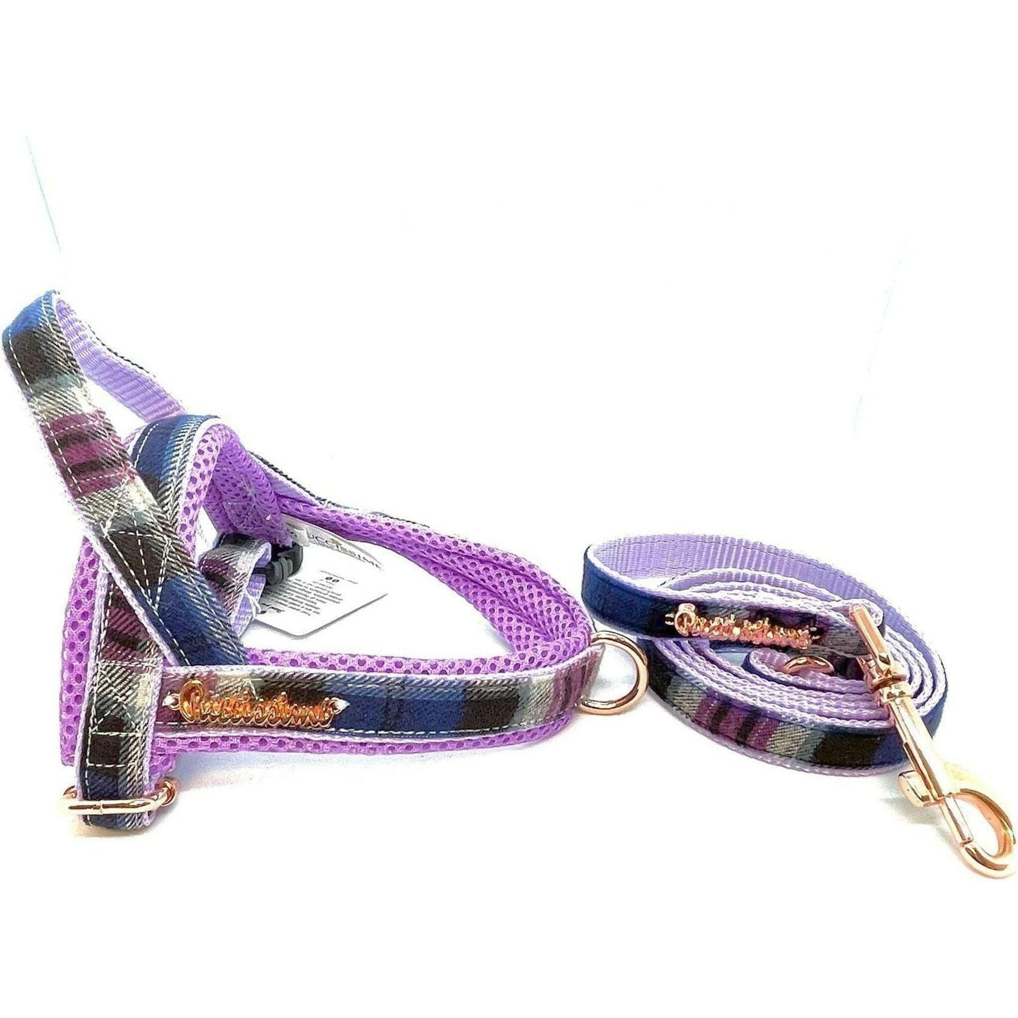 Heather Tartan Leash.