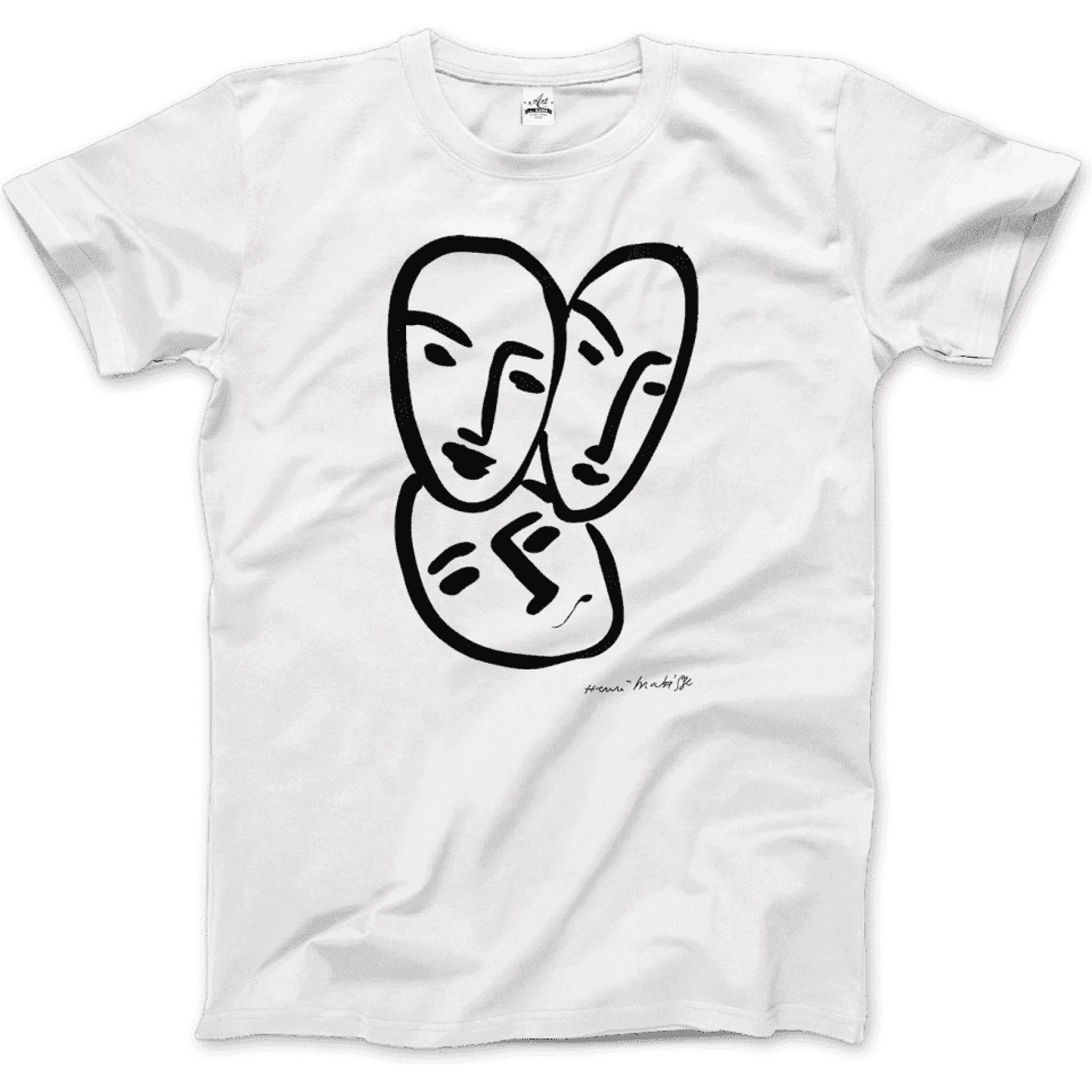 Henri Matisse Apollinaire Three Heads to Friendship 1952 Art T-Shirt.