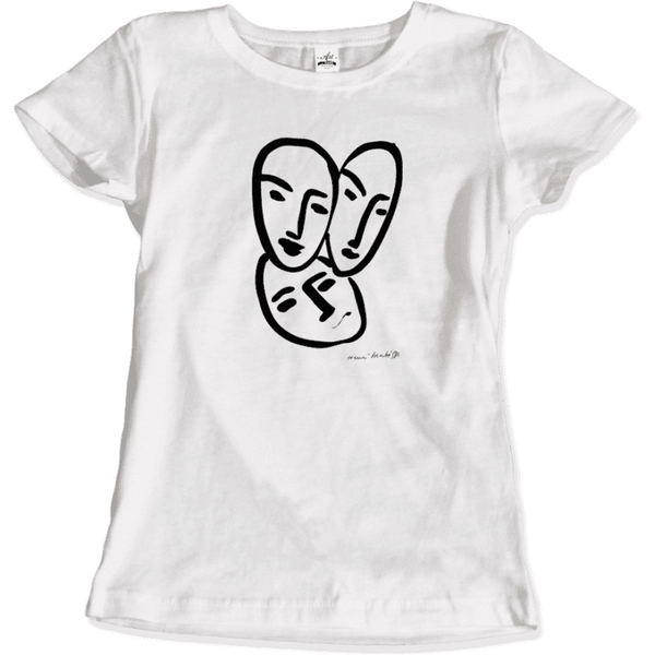 Henri Matisse Apollinaire Three Heads to Friendship 1952 Art T-Shirt