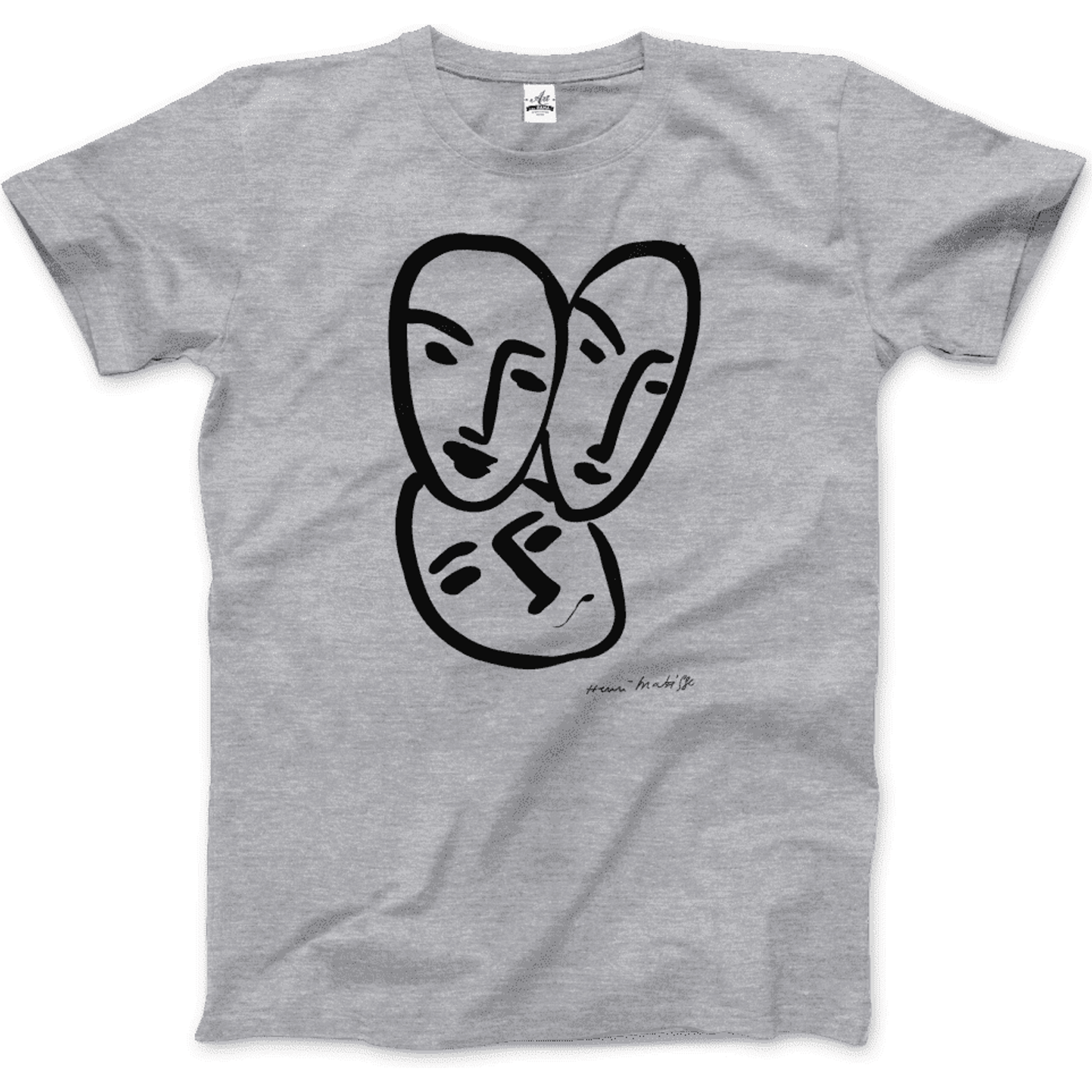 Henri Matisse Apollinaire Three Heads to Friendship 1952 Art T-Shirt.