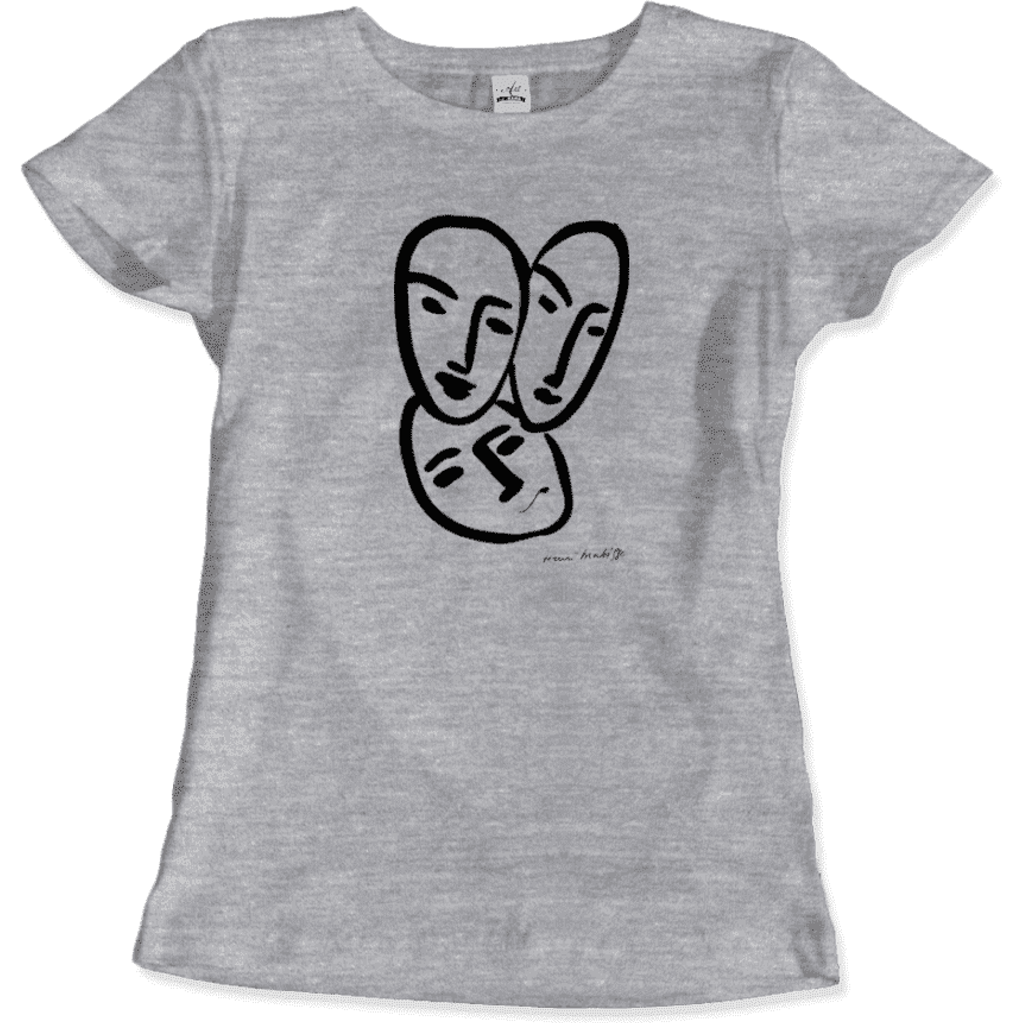 Henri Matisse Apollinaire Three Heads to Friendship 1952 Art T-Shirt.