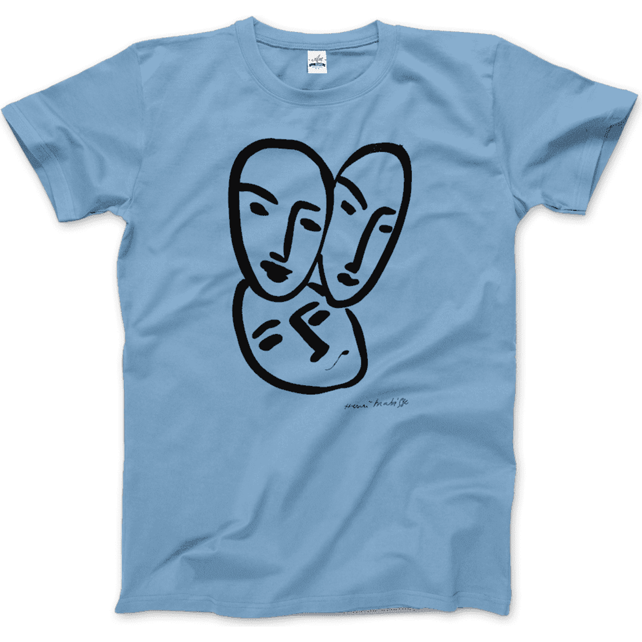 Henri Matisse Apollinaire Three Heads to Friendship 1952 Art T-Shirt.