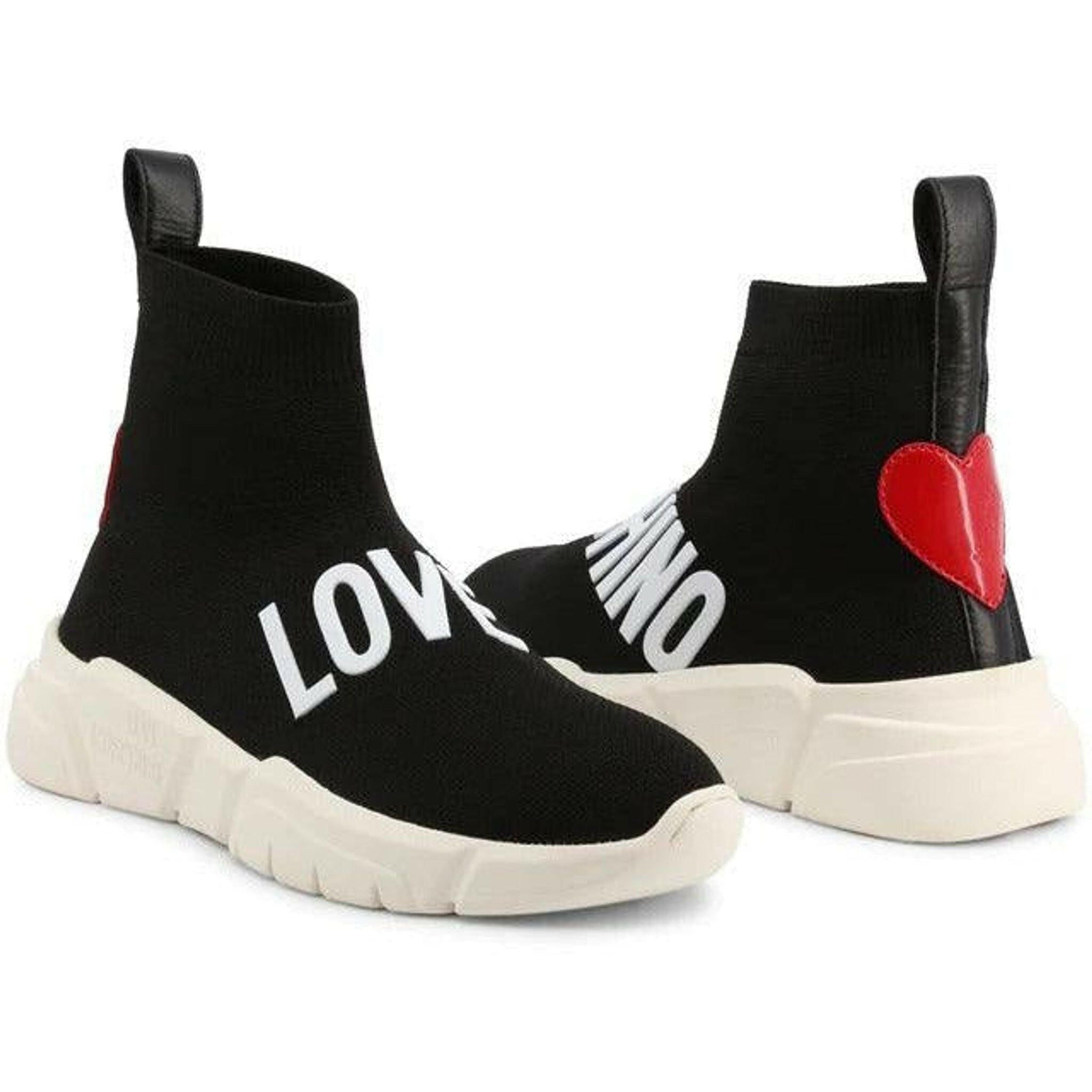 High Top Logo Sock Sneakers.