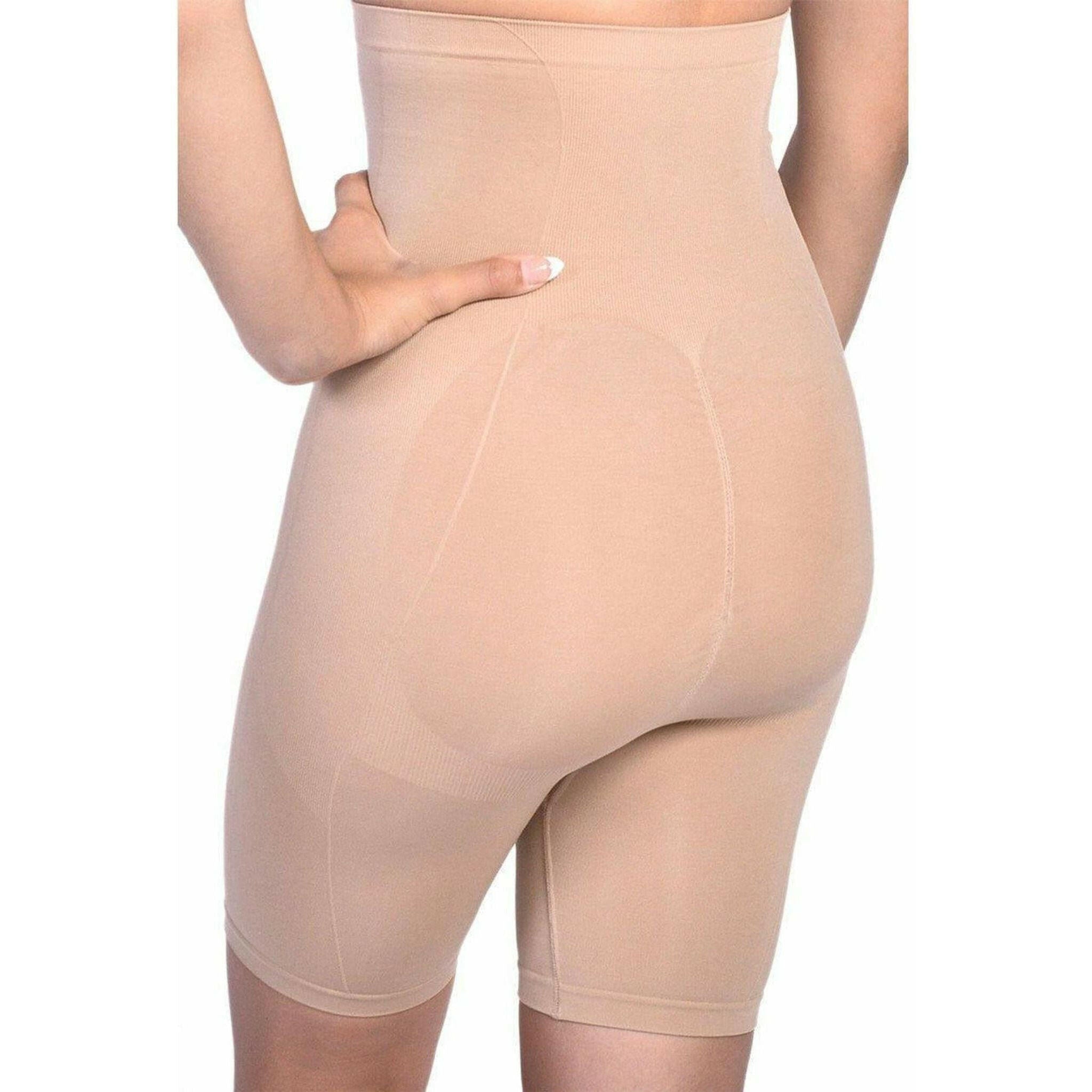 High Waist Extra Long Boyleg Shaper Nude.