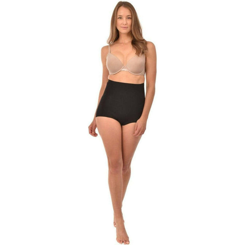 High Waist Full Brief Shaper - Black