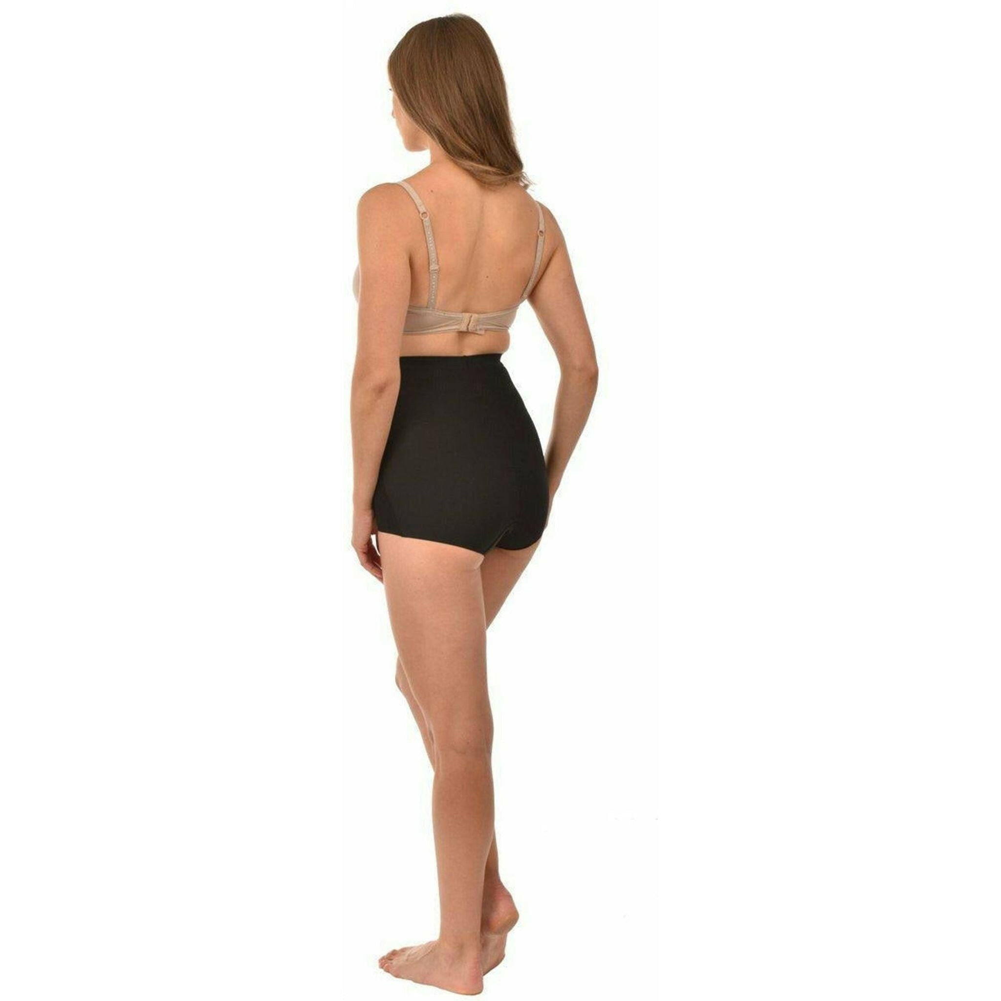 High Waist Full Brief Shaper - Black.