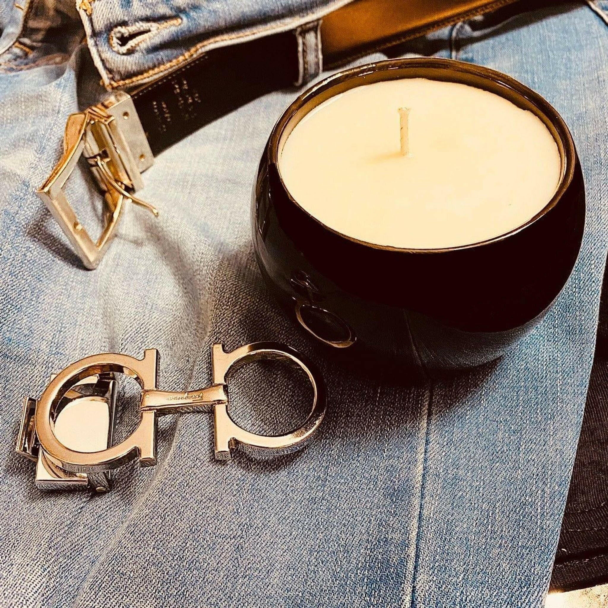 His Scent Masculine Scented Candle.