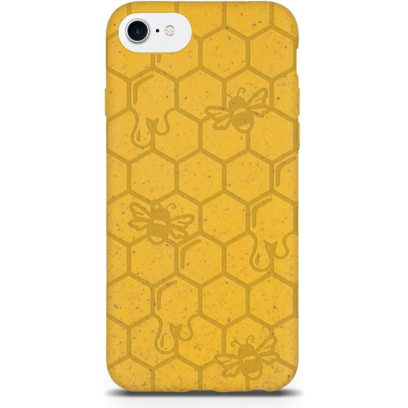 Honey Bee - Biodegradable Phone Case - Yellow, Orange and Black