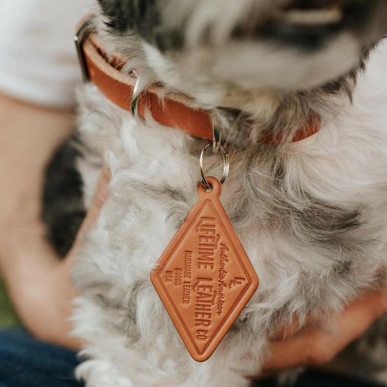 Classic Leather Dog Collars.