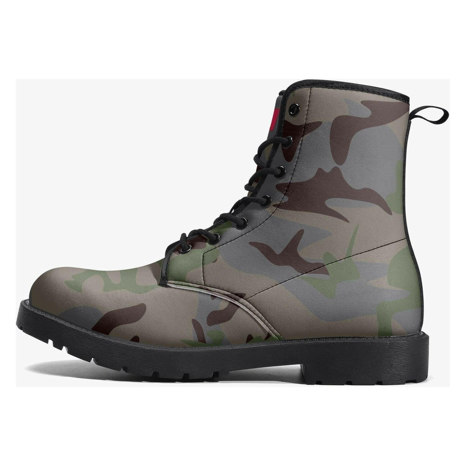 Jacki Easlick Trendy Camo Leather Boots.