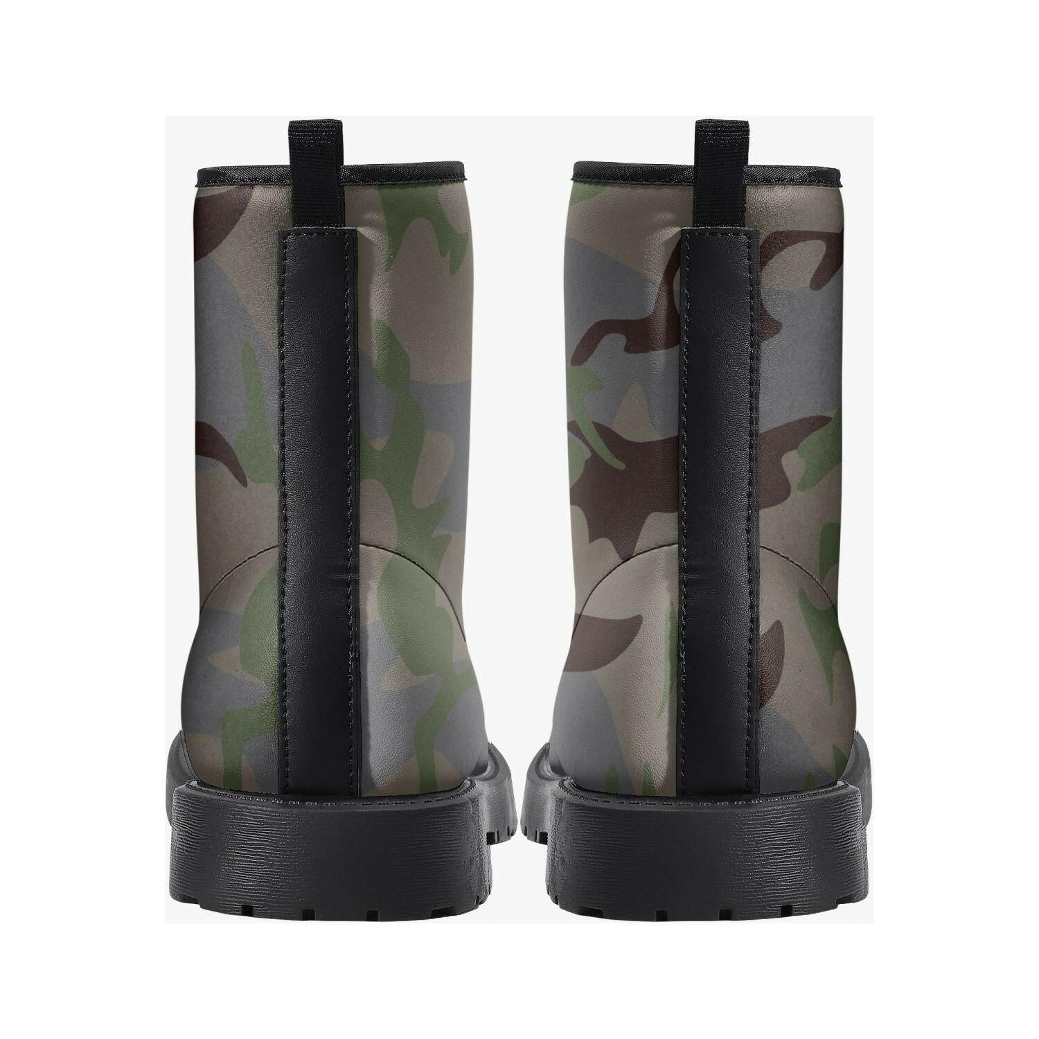 Jacki Easlick Trendy Camo Leather Boots.