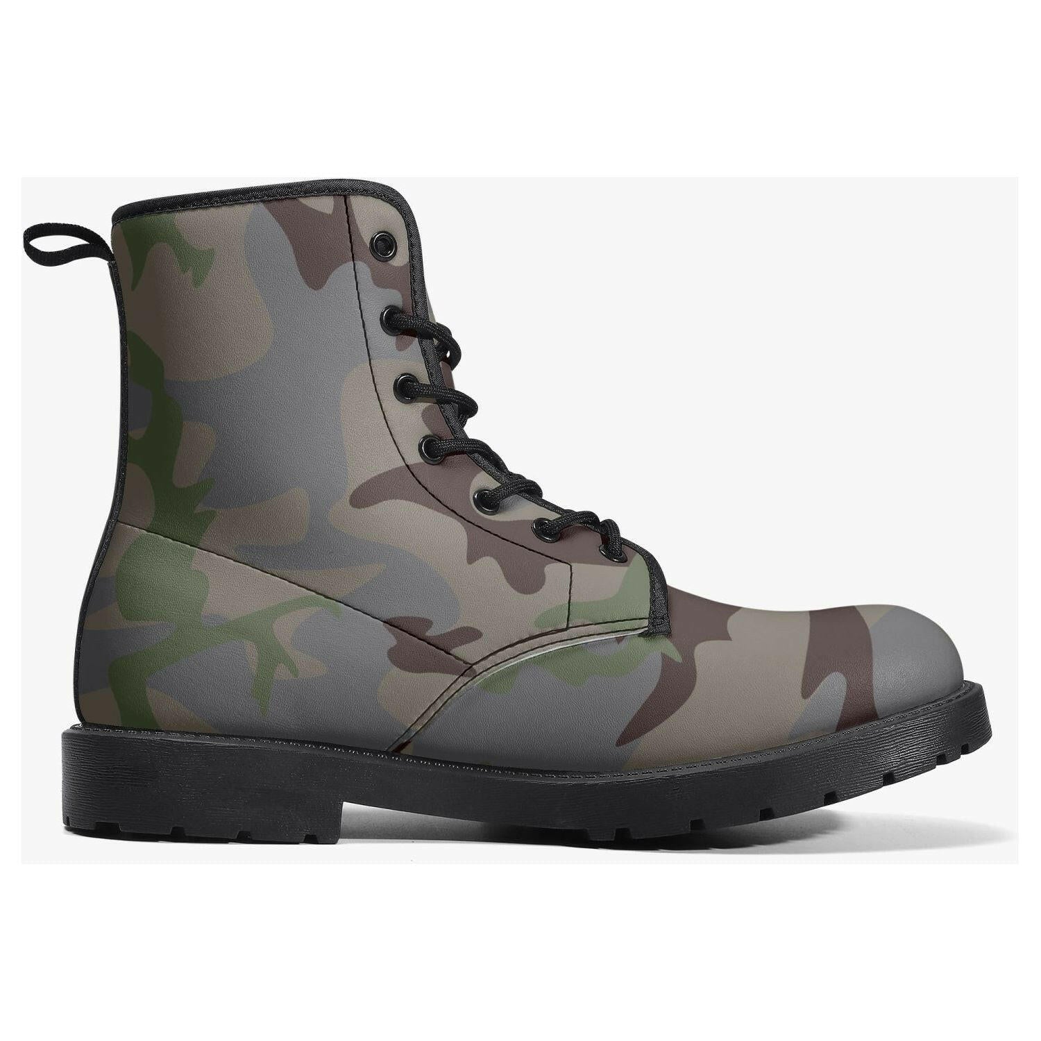 Jacki Easlick Trendy Camo Leather Boots.