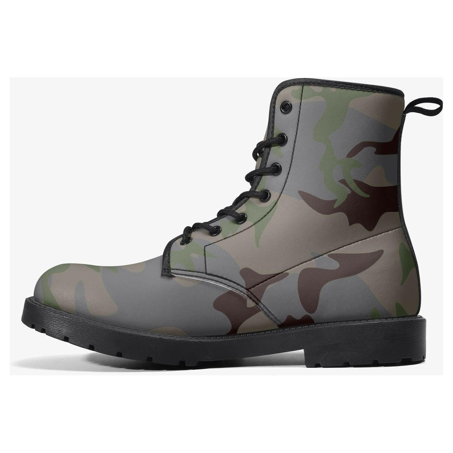 Jacki Easlick Trendy Camo Leather Boots.