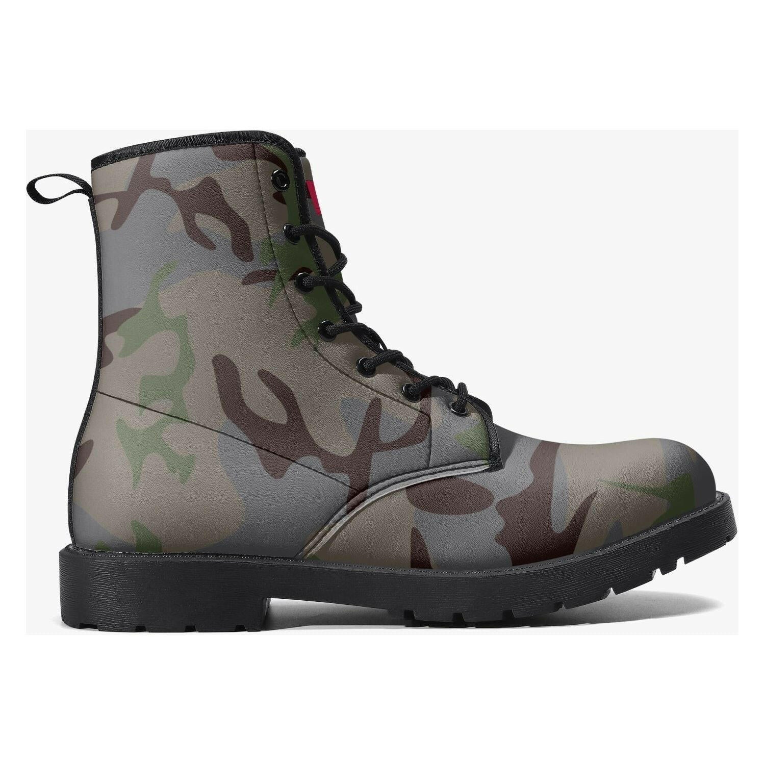 Jacki Easlick Trendy Camo Leather Boots.